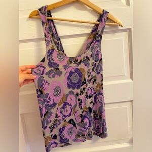 Free people floral top size XS
